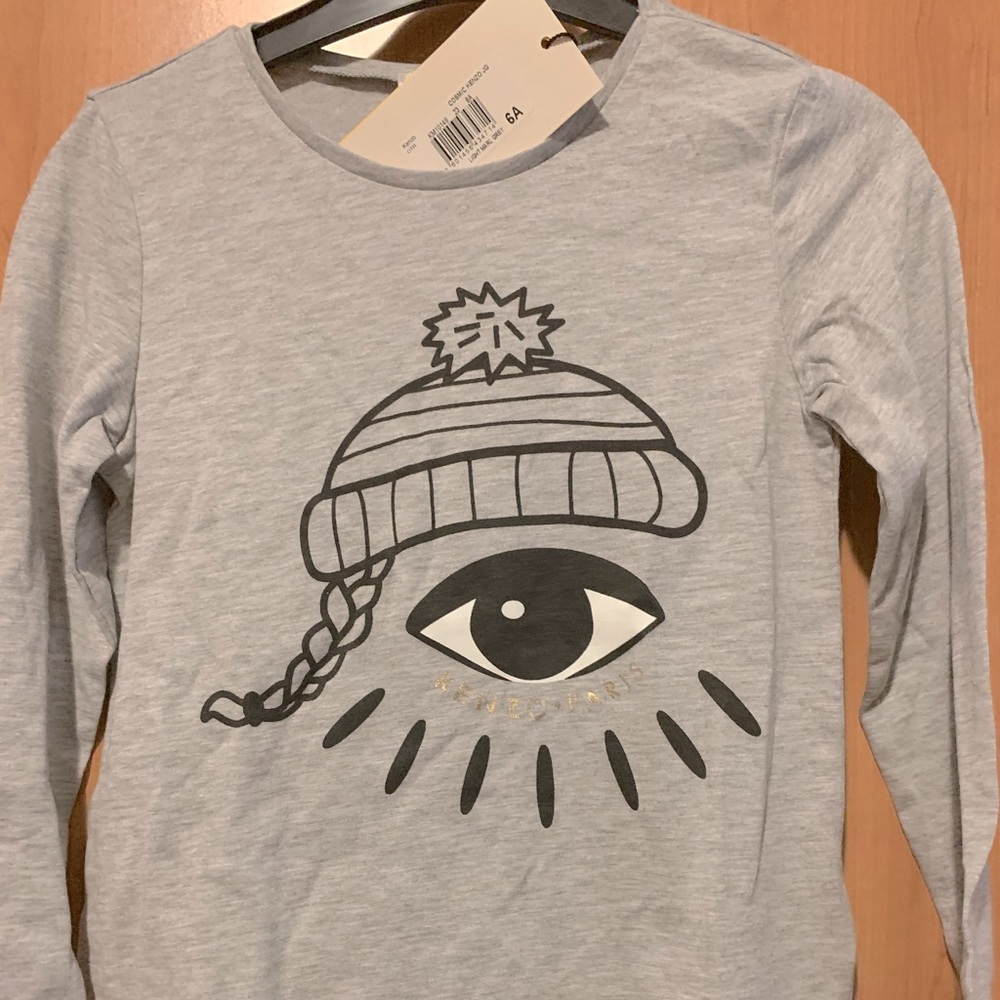 Kenzo kids long sleeve shirt. New with tags. Never worn.
